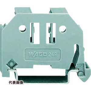 WAGO DIN���[���p �����^�b�`�G���h�X�g�b�v 10mm�� [249-117-TPK] 249117TPK �̔��P�ʁF1