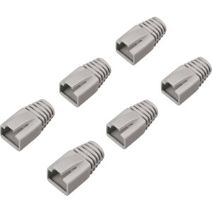 BUFFALO ��t���p�R�l�N�^�[�ی�J�o�[6���� ���C�g�O���[ [BLABRJ45LG6] BLABRJ45LG6 �̔��P�ʁF1