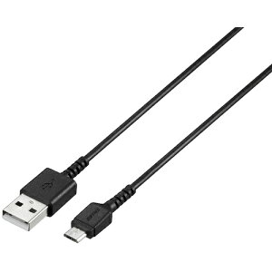 BUFFALO USB2.0P[u(Type-A to microB) X 3.0m ubN [BSMPCMB130BK] BSMPCMB130BK ̔PʁF1