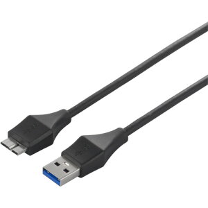 BUFFALO USB3.0 A to microB XP[u 0.5m ubN [BSUAMBSU305BK] BSUAMBSU305BK ̔PʁF1