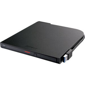 BUFFALO USB3.2(Gen1)�Ή��|�[�^�u��DVD-ROM�h���C�u �Ǎ���p���f�� [DVSM-PTR8U3-BKA] DVSMPTR8U3BKA �̔��P�ʁF1 ��������