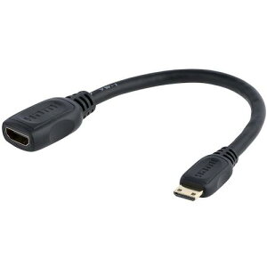 StarTech fBXvCA_v^[/Mini HDMI - HDMI 1.4/4K30Hz/ubN/rfI ϊ Ro[^[ [HDACFM5IN] HDACFM5IN ̔PʁF1