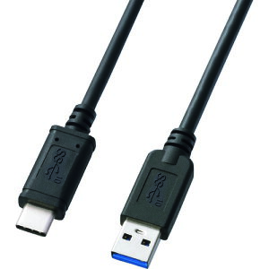 SANWA USB3.1Gen2TypeC-A�P�[�u�� [KU31-CA10] KU31CA10 �̔��P�ʁF1