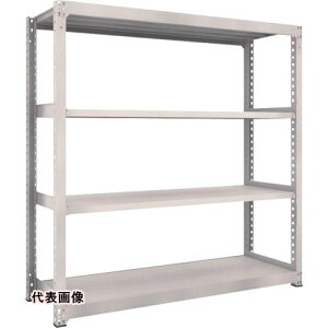 TRUSCO �g���X�R���R �X�`�[�����b�N M5�^���ʒI 1200X921XH2100 4�i �P�� �l�I�O���[ [M5-7494 NG] �̔��P�ʁF1 ��������