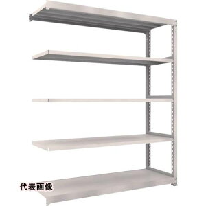 TRUSCO �g���X�R���R �X�`�[�����b�N M5�^���ʒI 1200X471XH2400 5�i �A�� �l�I�O���[ [M5-8455B NG] �̔��P�ʁF1 ��������