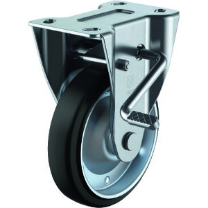 ���[�G�C �v���[�g�� �Œ� �L���X�^�[ �S�� �ԗ֌a130mm �X�g�b�p�[�t�� PM�^�C�v PMR-LB(L)�^ ��t���@100×56 [PMR-130WBLB(L)] PMR130WBLBL �̔��P�ʁF1