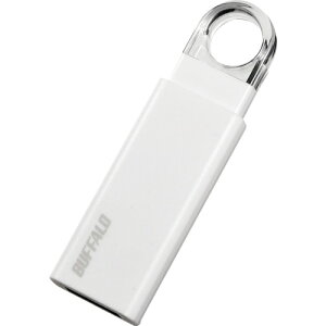 BUFFALO I[g^[@\ mbNXCh USB3.1(Gen1)/USB3.0Ή USB[ 32GB zCg [RUF3-KS32GA-WH] RUF3KS32GAWH ̔PʁF1