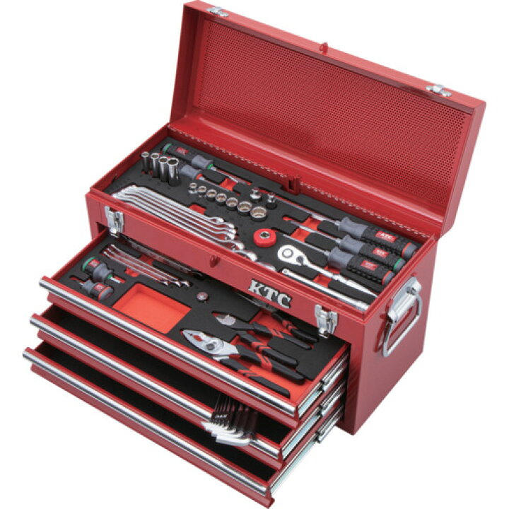 楽天市場】KTC 工具セット(チェストタイプ)[50点] [SK3500X] SK3500X 