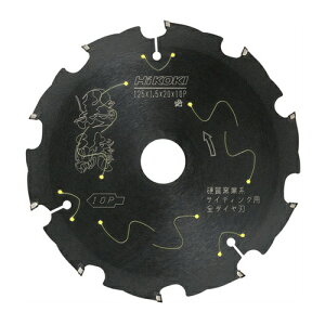 HiKOKI �d���q�ƌn�T�C�f�B���O�p �S�_�C���`�b�v����125×10P [0037-5609] 00375609 �̔��P�ʁF1 ��������