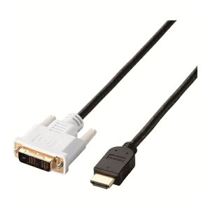 ELECOM HDMI-DVI�ϊ��P�[�u�� 1m �u���b�N [DH-HTD10BK] �̔��P�ʁF1