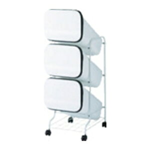 RISU ���ʃy�[�� N�X���[�X�X�^���h�_�X�g�{�b�N�X ���i��3�i �z���C�g [GBBH025] GBBH025 �̔��P�ʁF1 ��������