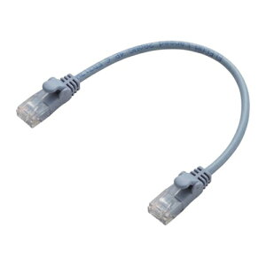 ELECOM ���炩LAN�P�[�u�� CAT6���� GIGABIT 0.15m�u���[ [LD-GPY/BU015] LDGPYBU015 �̔��P�ʁF1