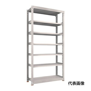 TRUSCO �g���X�R���R �X�`�[�����b�N M5�^���ʒI 1800X471XH1200 7�i �P�� �Ɛk�����x�[�X�t �l�I�O���[ �l�I�O���[ [M5-4657SFC NG] M54657SFC �̔��P�ʁF1 ��������