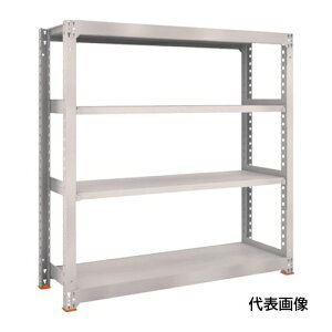 TRUSCO �g���X�R���R �X�`�[�����b�N M5�^���ʒI 1500×471×H1500 4�i �P�� �Ɛk�����x�[�X�t �l�I�O���[ �l�I�O���[ [M5-5554SFC NG] M55554SFC �̔��P�ʁF1 ��������