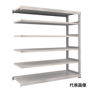 TRUSCO �g���X�R���R �X�`�[�����b�N M5�^���ʒI 1800X921XH1500 6�i �A�� �Ɛk�����x�[�X�t �l�I�O���[ �l�I�O���[ [M5-5696BSFC NG] M55696BSFC �̔��P�ʁF1 ��������