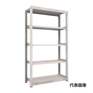 TRUSCO �g���X�R���R �X�`�[�����b�N M5�^���ʒI 1200X471XH2100 5�i �P�� �Ɛk�����x�[�X�t �l�I�O���[ �l�I�O���[ [M5-7455SFC NG] M57455SFC �̔��P�ʁF1 ��������
