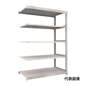 TRUSCO �g���X�R���R �X�`�[�����b�N M5�^���ʒI 1500X721XH2100 5�i �A�� �Ɛk�����x�[�X�t �l�I�O���[ �l�I�O���[ [M5-7575BSFC NG] M57575BSFC �̔��P�ʁF1 ��������