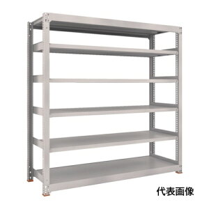 TRUSCO �g���X�R���R �X�`�[�����b�N M5�^���ʒI 1800X471XH2400 6�i �P�� �Ɛk�����x�[�X�t �l�I�O���[ �l�I�O���[ [M5-8656SFC NG] M58656SFC �̔��P�ʁF1 ��������