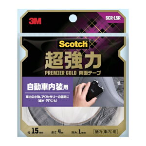 3M �X�R�b�` �����͗��ʃe�[�v �v���~�A�S�[���h �����ԓ����p 15mm×4m [SCR-15R] SCR15R �̔��P�ʁF1
