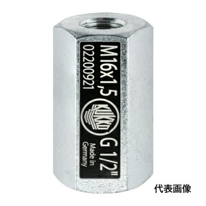 �N�b�R �˂��A�_�v�^�[ ���X×���X M16×1.5�[G1/2 [VM1615-12] VM161512 �̔��P�ʁF1 ��������