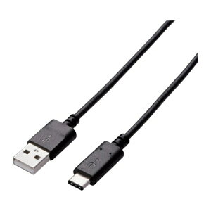 ELECOM USB�P�[�u��(�F�ؕi�EA-C) 1.0m �u���b�N [MPA-AC10NBK] �̔��P�ʁF1