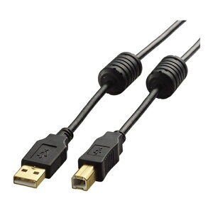 ELECOM EURoHS�w�ߏ���USB2.0�P�[�u�� �u���b�N [U2C-BF30BK] �̔��P�ʁF1