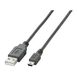 ELECOM EURoHS�w�ߏ���USB2.0�P�[�u��0.5m(�u���b�N) [U2C-M05BK] �̔��P�ʁF1