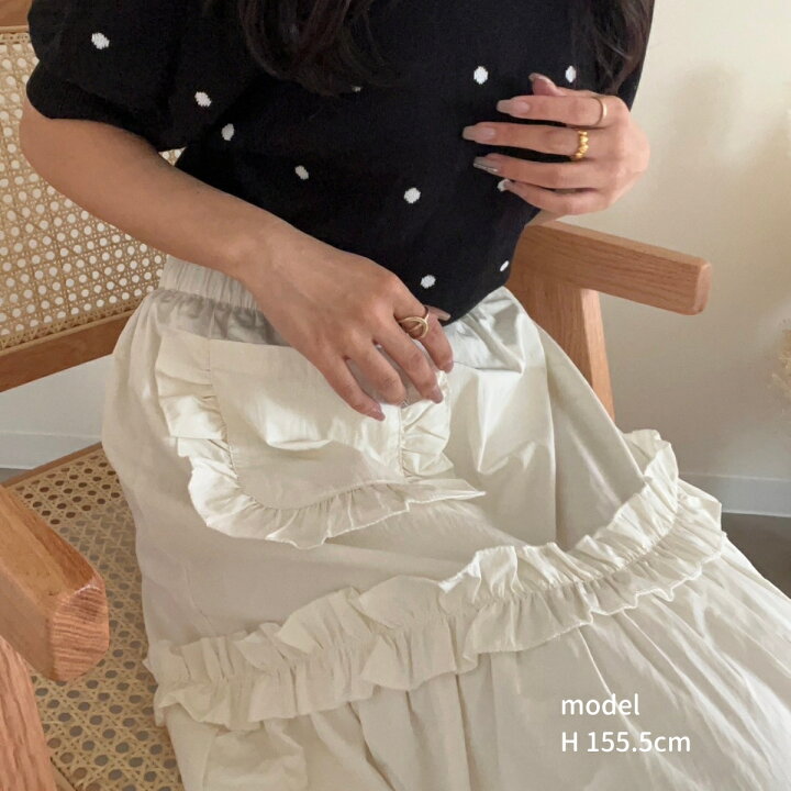楽天市場】レディース スカート フリルティアードスカート フリル 