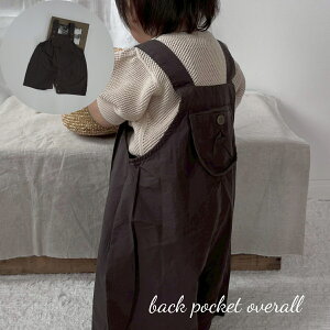LbY xr[ Tybg back pocket overall obN |Pbg I[C I[o[I[ ̎q j̎q  NVbN 70cm 80cm 90cm 100cm CO A C|[g q t  H ~ 