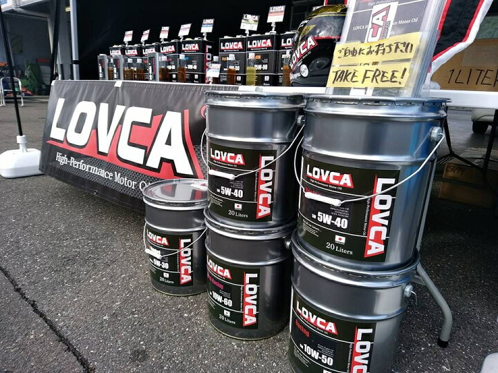 楽天市場】エンジンオイル 10W60 20L LOVCA RACING 10W-60 20L 100  