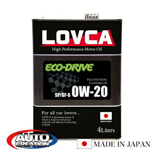 GWIC 0W20 4L LOVCA ECO-DRIVE 0W-20 4L XgX̂ȂC̗ǂI I΂ĔON182BI GRhCu 100S { uJ  LED020-4