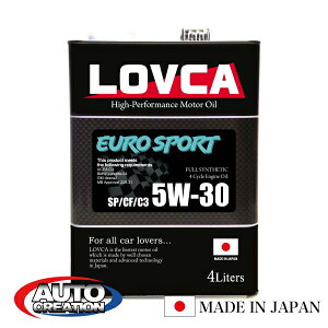 �G���W���I�C�� 5W30 4L LOVCA EURO-SPORT 5W-30 4L SP/C3��LES530-4