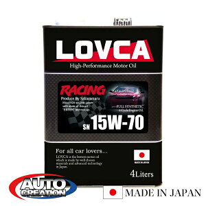 GWIC 15W70 4L LOVCA RACING 15W-70 4L Sxx[XGIC×GXe̗p htgɐlC [VOIC 100w { uJ  LR1570-4