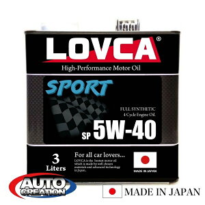 GWIC 5W40 3L LOVCA SPORT 5W-40 3L X|[cnɍœKI {iI100w(PAO+VHVI)̉iI [^[IC X|[cJ[ X|[c  ԃIC J[IC ԗpIC 
