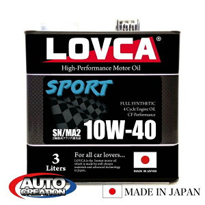 GWIC 10W40 3L LOVCA SPORT 10W-40 3L SN MA2 s[^oI iȏ̕iI 24֌pGWIC 100w PAO{VHVI  ȔR [VOJ[ 4TCNIC oCN