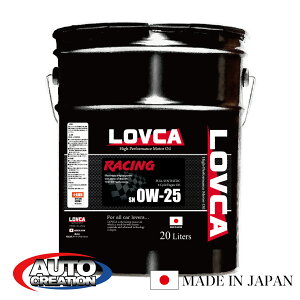 GWIC 0W25 20L LOVCA RACING 0W-25 20L 100 w 0W-20 5W-20 wԌI { uJ GXe  GW IC y[ 0w|25 [^[IC T[Lbg [VO 