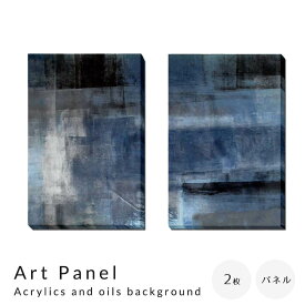 Art　Panel　Acrylics　and　oils　background　2枚セット　アートパネル