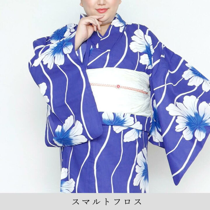浴衣 大きいサイズ 4lサイズ Ly102 Yukata ふくよか ゆかた クイーンサイズ レディース レトロ ワイド 可愛い 女性 安い 浴衣単品 今季ブランド 4lサイズ