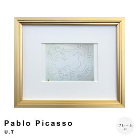 Pablo　Picasso（パブロ　ピカソ）　U．T　アートポスター（フレーム付き）