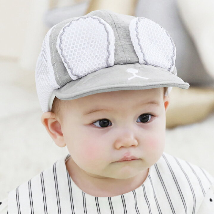 楽天市場】送料込 うさ耳 ベビー帽子 ストローハット 赤ちゃん 子供 