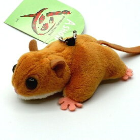 チビフクロモモンガ キーホルダー サイズ:9cm ふわふわ もちもち もふもふ ぬいぐるみ おもちゃ　ギフト 贈り物 お祝い プレゼント お誕生日 大きい/小さい インテリア