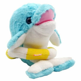 Dimple イルカのピアリー BLUE サイズ:20cm ふわふわ もちもち もふもふ ぬいぐるみ おもちゃ　ギフト 贈り物 お祝い プレゼント お誕生日 大きい/小さい インテリア