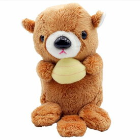 Dimple ラッコ ☆押し笛入りぬいぐるみ☆♪ サイズ:16cm ふわふわ もちもち もふもふ ぬいぐるみ おもちゃ　ギフト 贈り物 お祝い プレゼント お誕生日 大きい/小さい インテリア