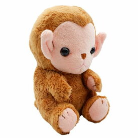 Dimple サル ☆押し笛入りぬいぐるみ☆♪ サイズ:17cm ふわふわ もちもち もふもふ ぬいぐるみ おもちゃ　ギフト 贈り物 お祝い プレゼント お誕生日 大きい/小さい インテリア