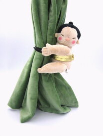 どすこいシリーズ！お相撲さん カーテンタッセル GOLD サイズ:17cm ふわふわ もちもち もふもふ ぬいぐるみ おもちゃ　ギフト 贈り物 お祝い プレゼント お誕生日 大きい/小さい インテリア