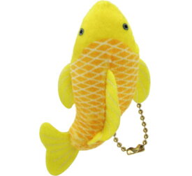 錦鯉 山吹黄金 キーホルダー サイズ:10cm ふわふわ もちもち もふもふ ぬいぐるみ おもちゃ　ギフト 贈り物 お祝い プレゼント お誕生日 大きい/小さい インテリア