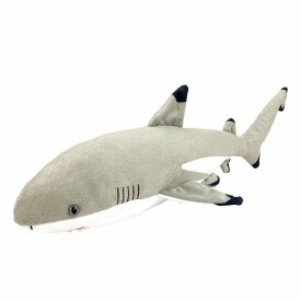 わくわく図鑑 ツマグロ サイズ:36cm さめ サメ 鮫 shark ふわふわ もちもち もふもふ ぬいぐるみ おもちゃ　ギフト 贈り物 お祝い プレゼント お誕生日 大きい/小さい インテリア