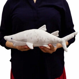わくわく図鑑 シロワニ サイズ:35cm さめ サメ 鮫 Shark ふわふわ もちもち もふもふ ぬいぐるみ おもちゃ　ギフト 贈り物 お祝い プレゼント お誕生日 大きい/小さい インテリア