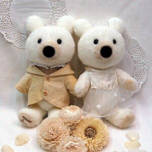 mariage}A[WV[Y noce bear EFJefBxA[ TCYF30cm()24cm()
