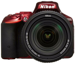 Nikon デジタル一眼レフカメラ D5500 18-140 VR レンズキット レッド 2416万画素 3.2型液晶 タッチパネル D5500LK18-140RD